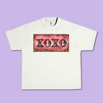 Xoxo Cowhide And Leopard Urban Heavy Tee Designed By Ranaportraitstore