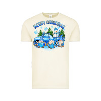 Vintage Arctic merry christmas snowman gnomes truck Vintage Tee - MaliasSmallBusiness