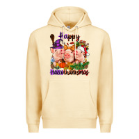 Pina Colada Happy Hallothanksmas Pigs Premium Hoodie - NancyCooperArtShop