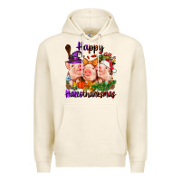 Tofu Happy Hallothanksmas Pigs Premium Hoodie - NancyCooperArtShop