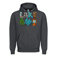 Smoke lake life Zipper Hoodie - HRA Design Shop