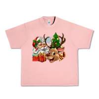Salmon santa and reindeer Urban Heavy Tee - Zillion Design Studio