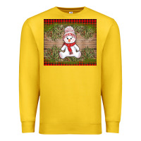 Lemon Christmas snowman Premium Sweatshirt - AdoDesignShop