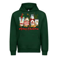 Forest Green santa fuel merry christmas Urban Hoodie - MaliasSmallBusiness