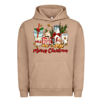 Pigment Burro santa fuel merry christmas Urban Hoodie - MaliasSmallBusiness