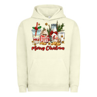 Pigment Pistachio santa fuel merry christmas Urban Hoodie - MaliasSmallBusiness