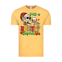 Vintage Mustard full of holiday spirit Vintage Tee - MaliasSmallBusiness