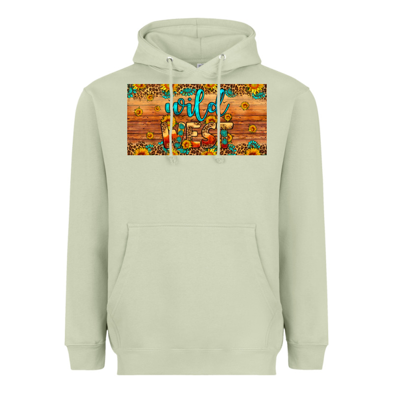 Wild West License Plate Heavyweight Hoodie by Artiststas | Teevron