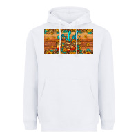 White wild west license plate Heavyweight Hoodie - Artiststas