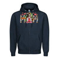 Navy mom gnomes Zipper Hoodie - RacoonDesign