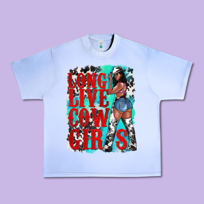 Urban Heavy Tee long live cowgirls