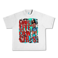 Lunar Rock long live cowgirls Urban Heavy Tee - texasbilliewilder