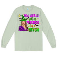 Matcha in a world full of princesses be a witch Long Sleeve Tee - Zillion Design Studio