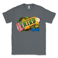 Charcoal Heather third grade dude Classic Tee - RanaPortraitStore