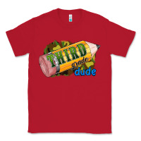Red third grade dude Classic Tee - RanaPortraitStore
