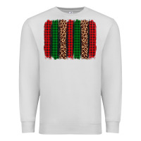 Dove Grey christmas glitter leopard brushstroke Premium Sweatshirt - AdoDesignShop