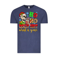 Vintage Denim ho ho holy shit what a year Vintage Tee - MaliasSmallBusiness