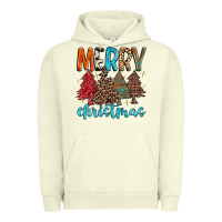 Pigment Pistachio merry christmas trees Urban Hoodie - MaliasSmallBusiness
