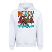 White merry christmas trees Urban Hoodie - MaliasSmallBusiness
