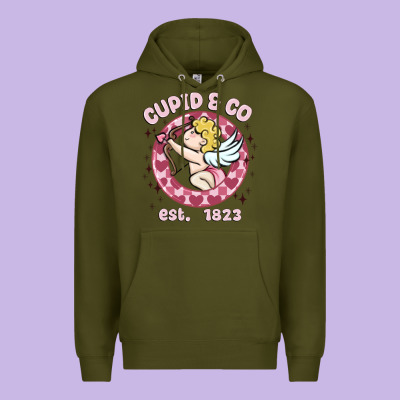 Cupid Co Premium Hoodie Designed By Maliassmallbusiness