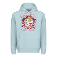 Blue Mist cupid co Premium Hoodie - MaliasSmallBusiness