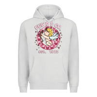 Dove Grey cupid co Premium Hoodie - MaliasSmallBusiness