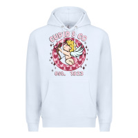 White cupid co Premium Hoodie - MaliasSmallBusiness