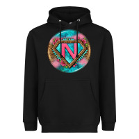 Black nurse round earrings 4 Heavyweight Hoodie - BundleAndBundleShop