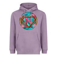 Lavender nurse round earrings 4 Heavyweight Hoodie - BundleAndBundleShop