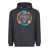 Smoke nurse round earrings 4 Heavyweight Hoodie - BundleAndBundleShop