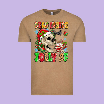 Vintage Tee dead inside but jolly af