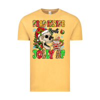 Vintage Mustard dead inside but jolly af Vintage Tee - MaliasSmallBusiness