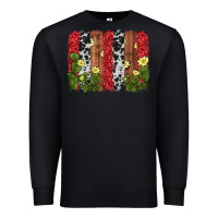 Black cactus cowhide  brushstroke Premium Sweatshirt - AdoDesignShop