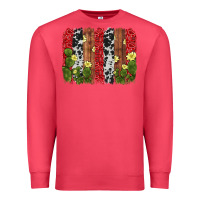 Cardinal cactus cowhide  brushstroke Premium Sweatshirt - AdoDesignShop