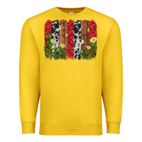 Lemon cactus cowhide  brushstroke Premium Sweatshirt - AdoDesignShop