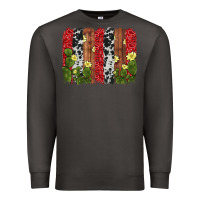 Smoke cactus cowhide  brushstroke Premium Sweatshirt - AdoDesignShop