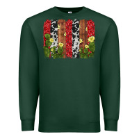 Sports Green cactus cowhide  brushstroke Premium Sweatshirt - AdoDesignShop