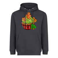 Smoke christmas cookie cupcake Heavyweight Hoodie - AdoDesignShop