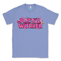 Colony Blue Breast Cancer Postal Worker Classic Tee - texasbilliewilder