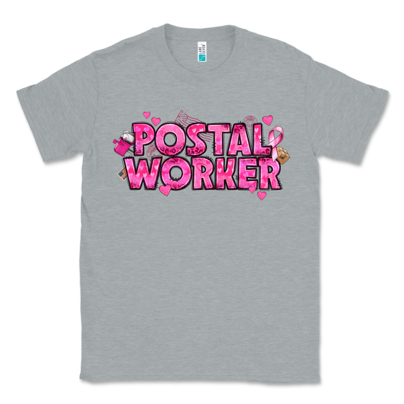 Breast Cancer Postal Worker Classic Tee by texasbilliewilder | Teevron