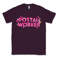 Plum Breast Cancer Postal Worker Classic Tee - texasbilliewilder