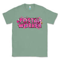 Sage Breast Cancer Postal Worker Classic Tee - texasbilliewilder