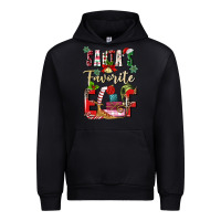 Black santas favorite elf Urban Hoodie - MaliasSmallBusiness