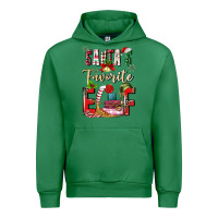 Emerald santas favorite elf Urban Hoodie - MaliasSmallBusiness