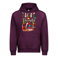 Mauve Wine santas favorite elf Urban Hoodie - MaliasSmallBusiness