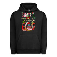 Pigment Black santas favorite elf Urban Hoodie - MaliasSmallBusiness