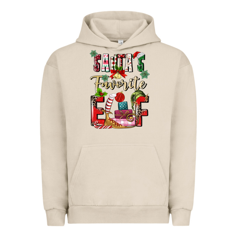 Santas Favorite Elf Urban Hoodie by MaliasSmallBusiness | Teevron