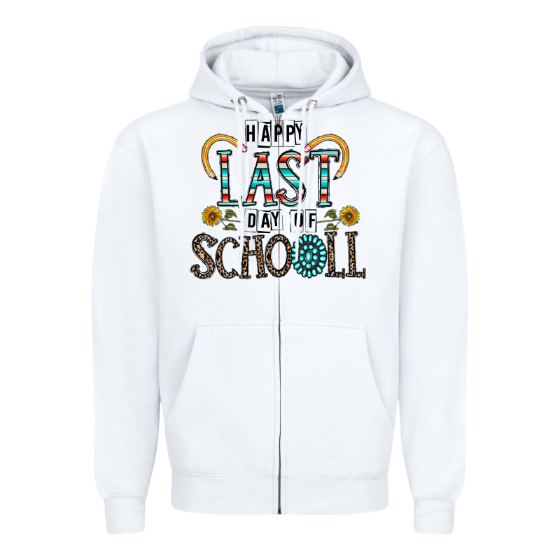 Happy Last Schopol Zipper Hoodie by CowhideDigitalArt | Teevron