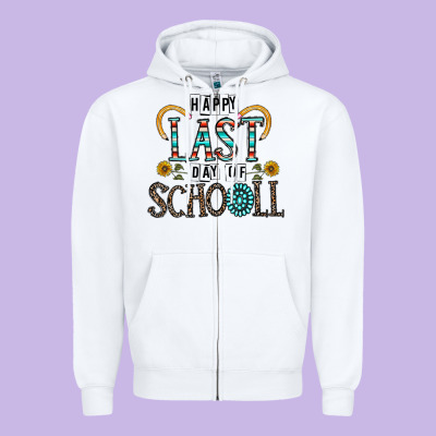 Happy Last Schopol Zipper Hoodie Designed By Cowhidedigitalart