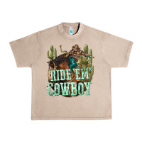 French Oak ride em cowboy Urban Heavy Tee - texasbilliewilder